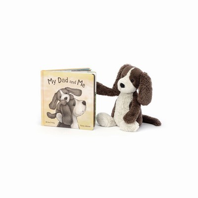 Jellycat My Dad and Me and Bashful Fudge Puppy Medium | UY3975612